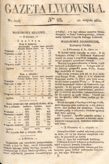Gazeta Lwowska. 1831, nr 95