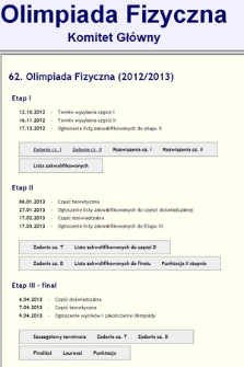 Olimpiada FizycznaKomitet Główny