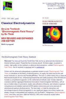 Electromagnetic Field Theory