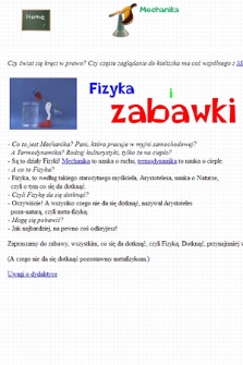 Fizyka i zabawki