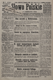 Słowo Polskie. 1928, nr 7