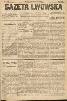 Gazeta Lwowska. 1900, nr 214