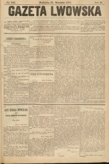 Gazeta Lwowska. 1900, nr 218