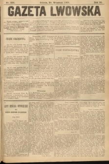 Gazeta Lwowska. 1900, nr 223