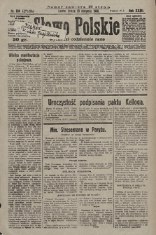 Słowo Polskie. 1928, nr 238