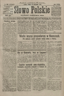 Słowo Polskie. 1928, nr 329