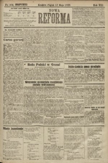 Nowa Reforma. 1922, nr 106