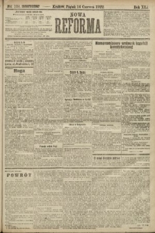Nowa Reforma. 1922, nr 134