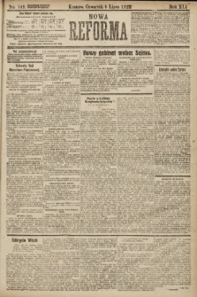 Nowa Reforma. 1922, nr 149
