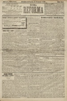 Nowa Reforma. 1922, nr 179