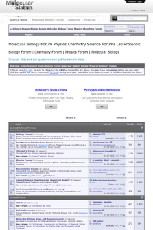 Molecular Station. Molecular Biology Forum