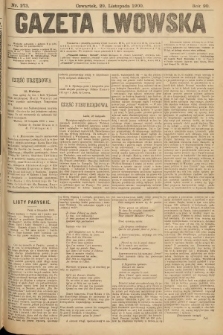 Gazeta Lwowska. 1900, nr 273