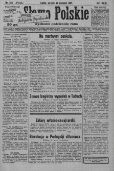 Słowo Polskie. 1927, nr 225