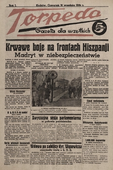 Torpeda : gazeta dla wszystkich. 1936.09.10