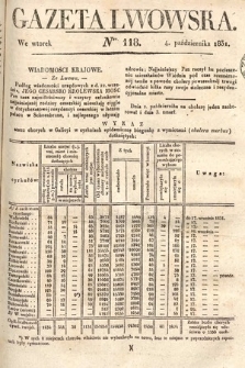 Gazeta Lwowska. 1831, nr 118