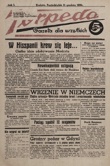 Torpeda : gazeta dla wszystkich. 1936.12.21