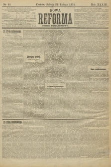Nowa Reforma (wydanie popołudniowe). 1914, nr 46