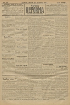 Nowa Reforma (wydanie popołudniowe). 1914, nr 135