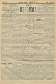 Nowa Reforma (wydanie poranne). 1914, nr 230