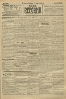 Nowa Reforma (wydanie popołudniowe). 1914, nr 274