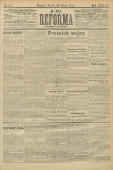 Nowa Reforma (wydanie poranne). 1914, nr 311