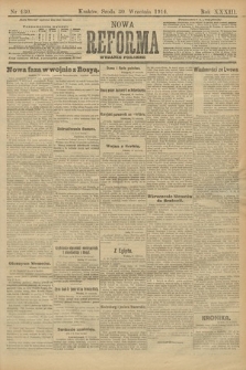 Nowa Reforma (wydanie poranne). 1914, nr 430