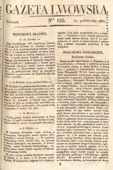 Gazeta Lwowska. 1831, nr 128