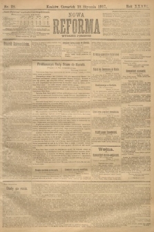 Nowa Reforma (wydanie poranne). 1917, nr 28