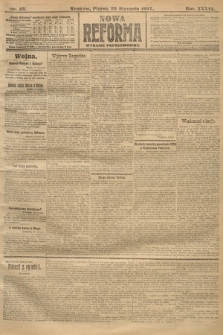 Nowa Reforma (wydanie popołudniowe). 1917, nr 43