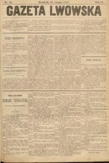 Gazeta Lwowska. 1901, nr 33