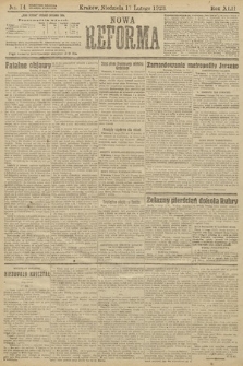 Nowa Reforma. 1923, nr 14