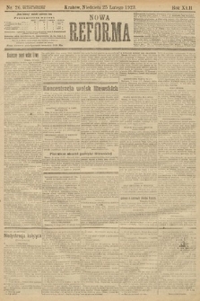 Nowa Reforma. 1923, nr 26