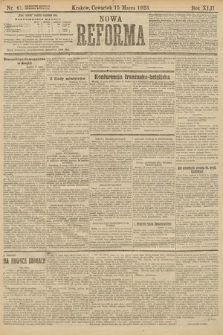 Nowa Reforma. 1923, nr 41