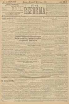 Nowa Reforma. 1923, nr 58