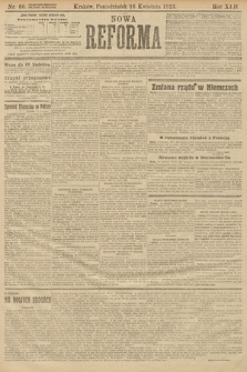 Nowa Reforma. 1923, nr 66