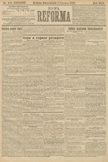 Nowa Reforma. 1923, nr 103