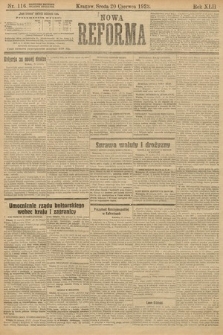 Nowa Reforma. 1923, nr 116
