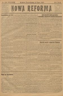 Nowa Reforma. 1923, nr 138