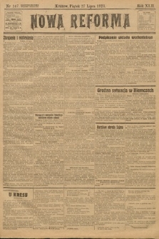 Nowa Reforma. 1923, nr 147