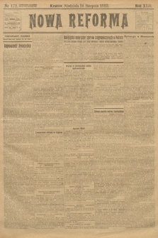 Nowa Reforma. 1923, nr 172