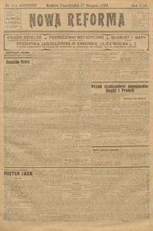 Nowa Reforma. 1923, nr 173