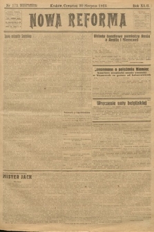 Nowa Reforma. 1923, nr 175