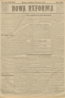 Nowa Reforma. 1923, nr 200
