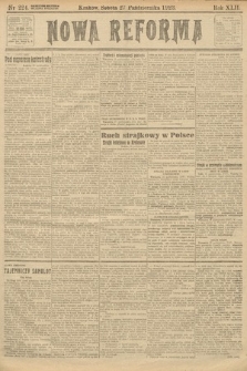 Nowa Reforma. 1923, nr 224