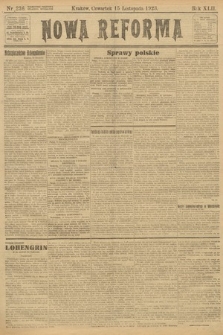 Nowa Reforma. 1923, nr 236