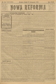 Nowa Reforma. 1923, nr 241