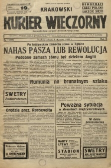 Krakowski Kurier Wieczorny : niezależny organ demokratyczny. 1938, nr 1 (284)