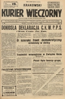 Krakowski Kurier Wieczorny : niezależny organ demokratyczny. 1938, nr 40