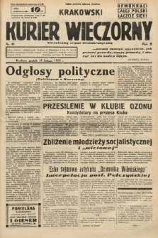 Krakowski Kurier Wieczorny : niezależny organ demokratyczny. 1938, nr 48