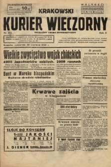 Krakowski Kurier Wieczorny : niezależny organ demokratyczny. 1938, nr 174